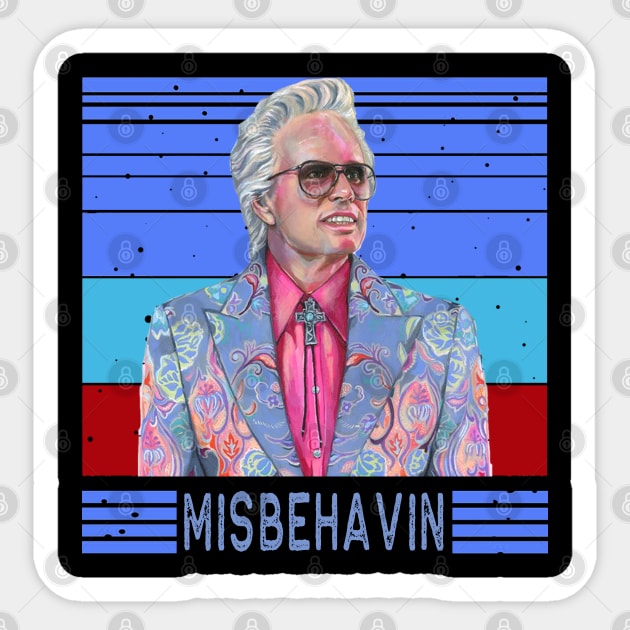 Misbehavin - Baby Billys Sticker by Phenom Palace